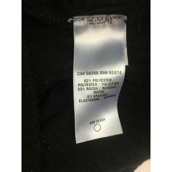 Splendid Womens Solid Black Long Sleeve Cold Shoulder Sweater Top Xs - Picture 6 of 6